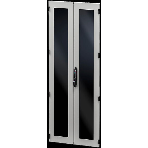 Rittal Stahlblech-Sichttür vertikal geteilt DK 5301.437